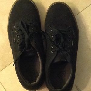 Men's black size 11 Vans